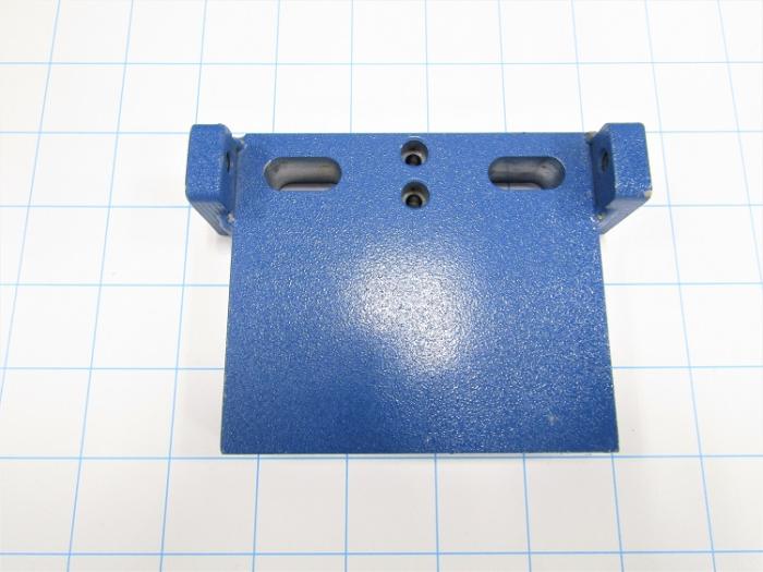 Fabricated Parts, Nylon Fork Bracket Weld, 4.75 in. Length, 3.50 in. Width, 1.25 in. Height, Painted Black Finish