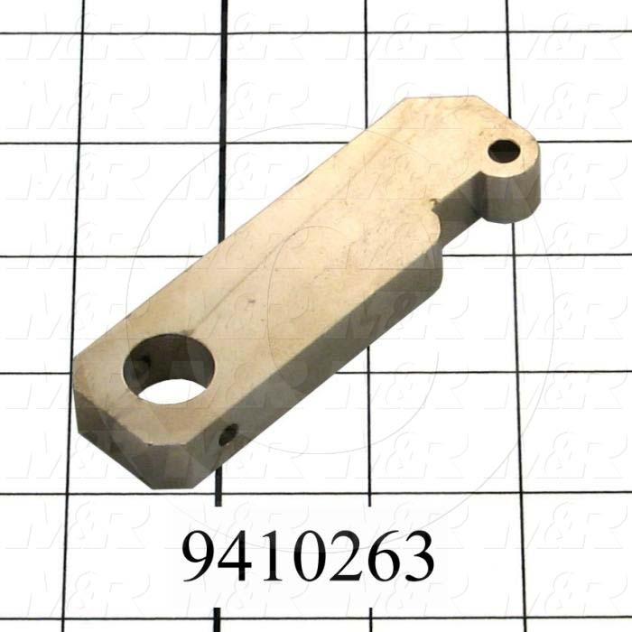 Fabricated Parts, Off Cont. Up/Down Attachment, 3.25 in. Length, 0.875 in. Width, 0.75 in. Height