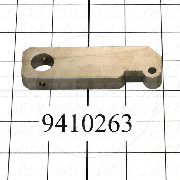 Fabricated Parts, Off Cont. Up/Down Attachment, 3.25 in. Length, 0.875 in. Width, 0.75 in. Height