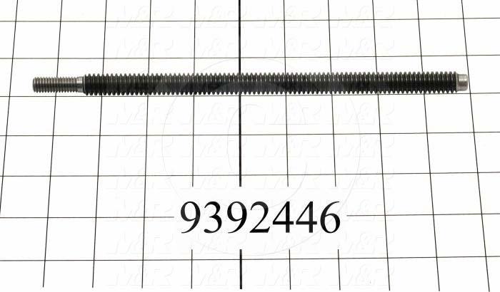 Fabricated Parts, Off Contact Cylinder Screw, 9.63 in. Length, 1/2-10 Acme RH Thread Size