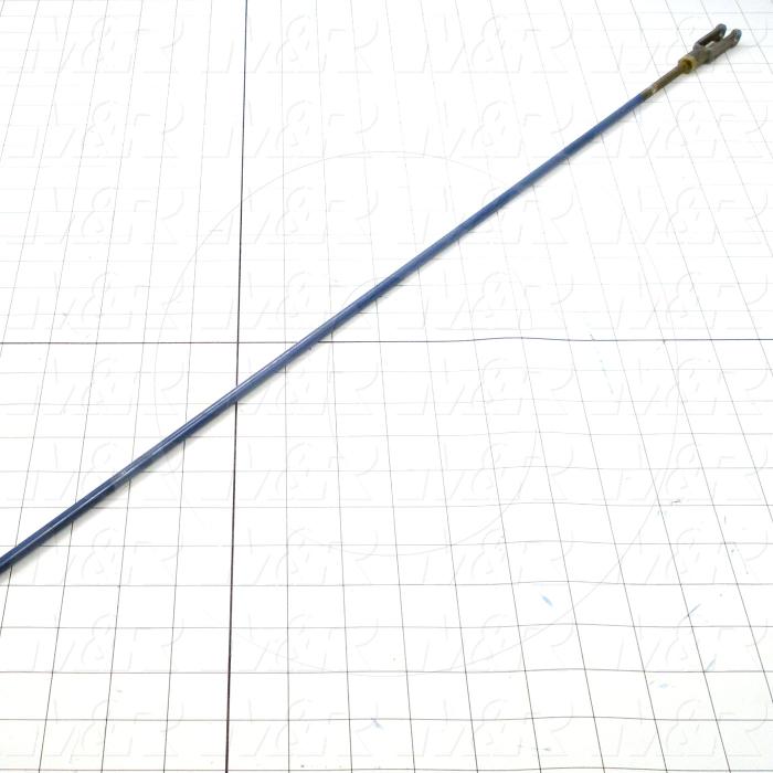 Fabricated Parts, Off Contact Pull Rod, 58.00 in. Length, 1/4-28 Thread Size