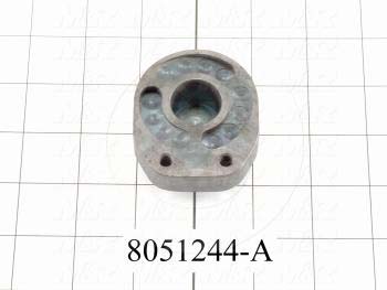 Fabricated Parts, Off-Contact Regulator, 2.50 in. Length, 2.13 in. Width, 0.97 in. Height