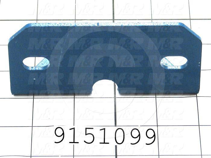 Fabricated Parts, Off Contact Spacer Bracket, 2.25 in. Length, 4.63 in. Width, 2.38 in. Height