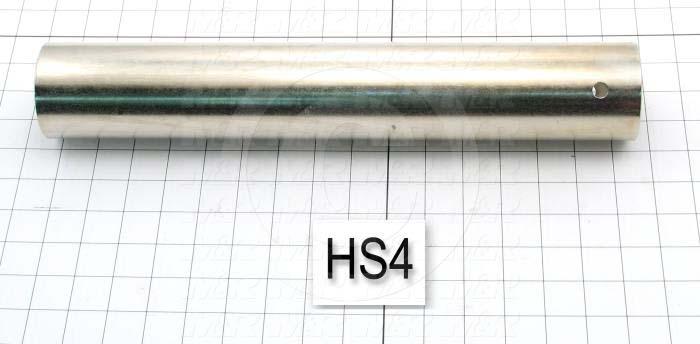 Fabricated Parts, Outer Post, 15.75 in. Length, 2.62 in. Diameter, 11 GA Thickness, Nickel Finish