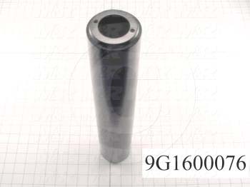 Fabricated Parts, Outfeed Conv Drive Roller, 17.00 in. Length, 3.00 in. Diameter, OC50006 Black Hard Coating Finish