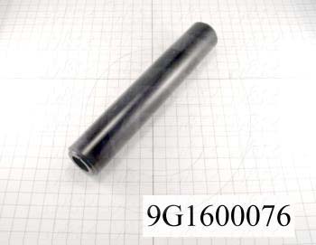 Fabricated Parts, Outfeed Conv Drive Roller, 17.00 in. Length, 3.00 in. Diameter, OC50006 Black Hard Coating Finish