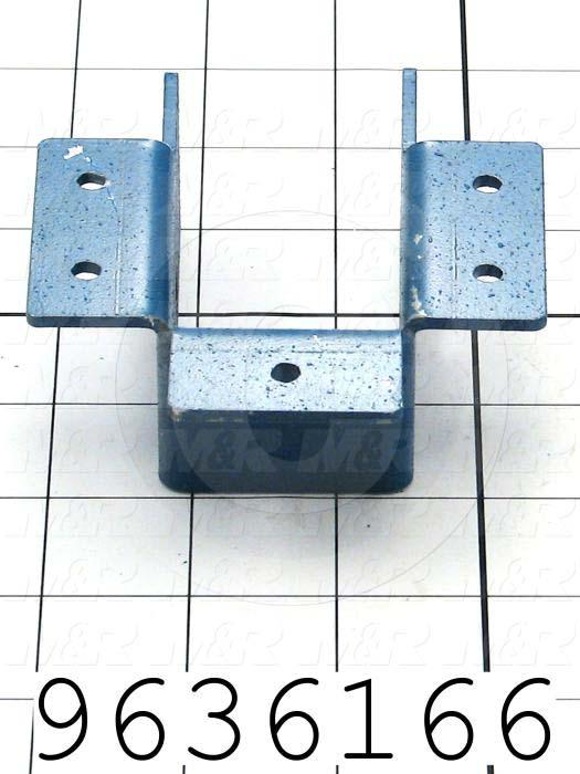 Fabricated Parts, Oven Support Hanger, 4.00 in. Length, 3.54 in. Width, 1.50 in. Height, 12 GA Thickness