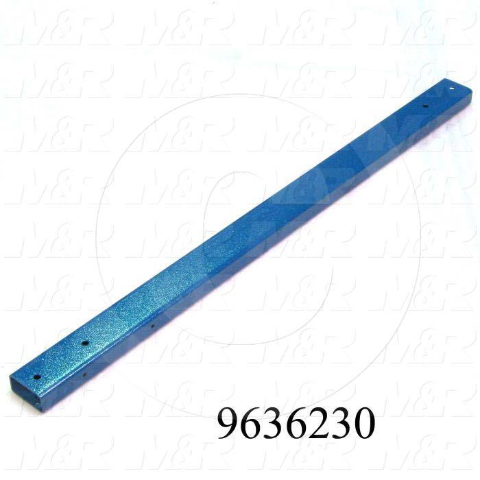 Fabricated Parts, Oven Support Tube, 48.00 in. Length, 1.50 in. Width, 3.00 in. Height
