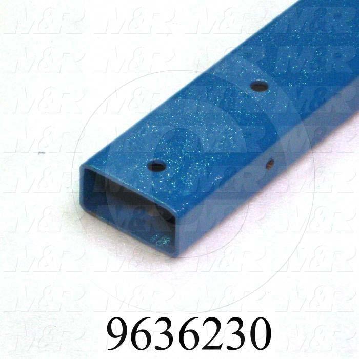 Fabricated Parts, Oven Support Tube, 48.00 in. Length, 1.50 in. Width, 3.00 in. Height