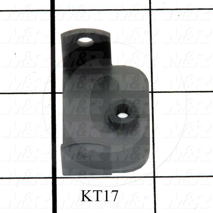 Fabricated Parts, P/D Mounting Bracket, 1.25 in. Length, 0.88 in. Width, 0.63 in. Height