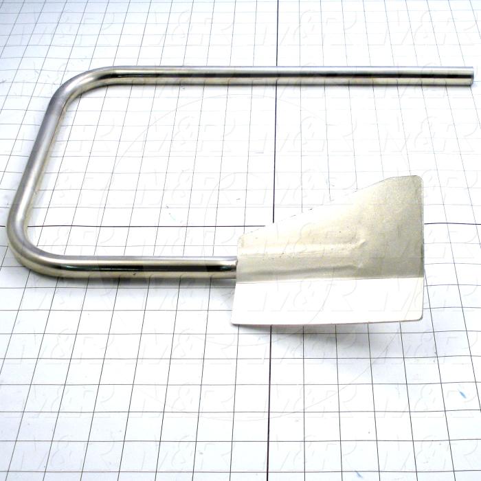 Fabricated Parts, Paddle Arm, 17.00 in. Length