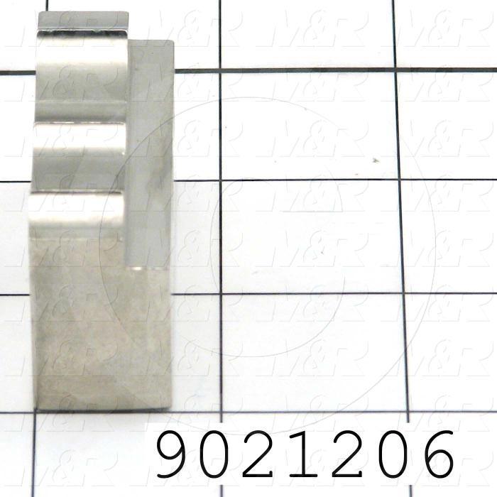 Fabricated Parts, Pail Jaw Clamps, 3.00 in. Length, 0.75 in. Width, 1.20 in. Height