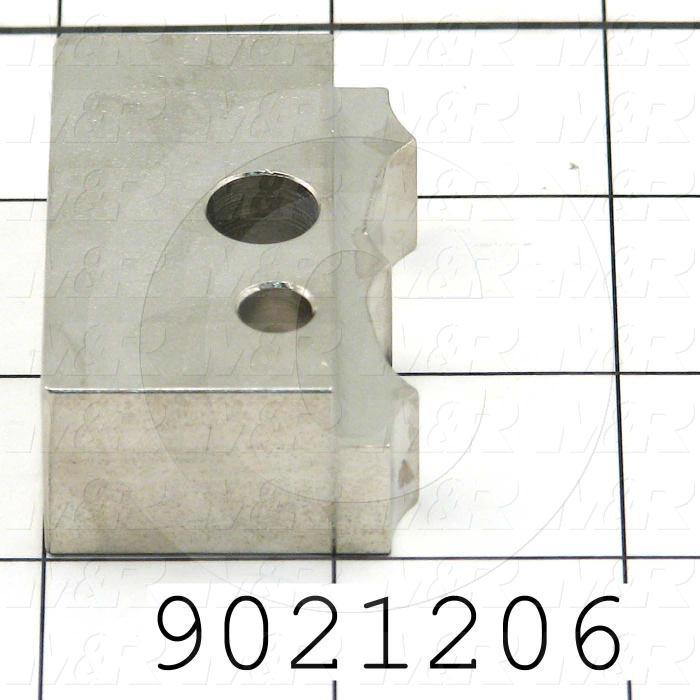 Fabricated Parts, Pail Jaw Clamps, 3.00 in. Length, 0.75 in. Width, 1.20 in. Height