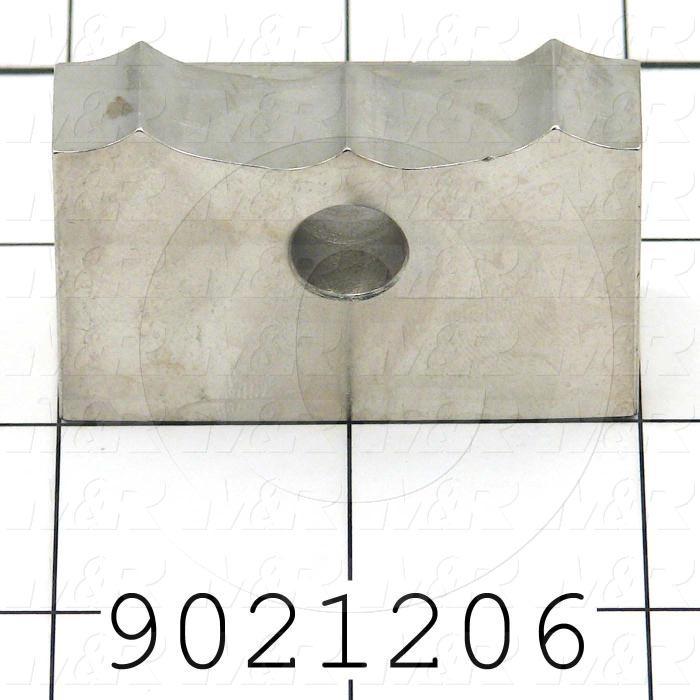 Fabricated Parts, Pail Jaw Clamps, 3.00 in. Length, 0.75 in. Width, 1.20 in. Height