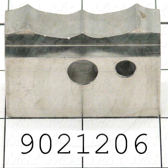 Fabricated Parts, Pail Jaw Clamps, 3.00 in. Length, 0.75 in. Width, 1.20 in. Height