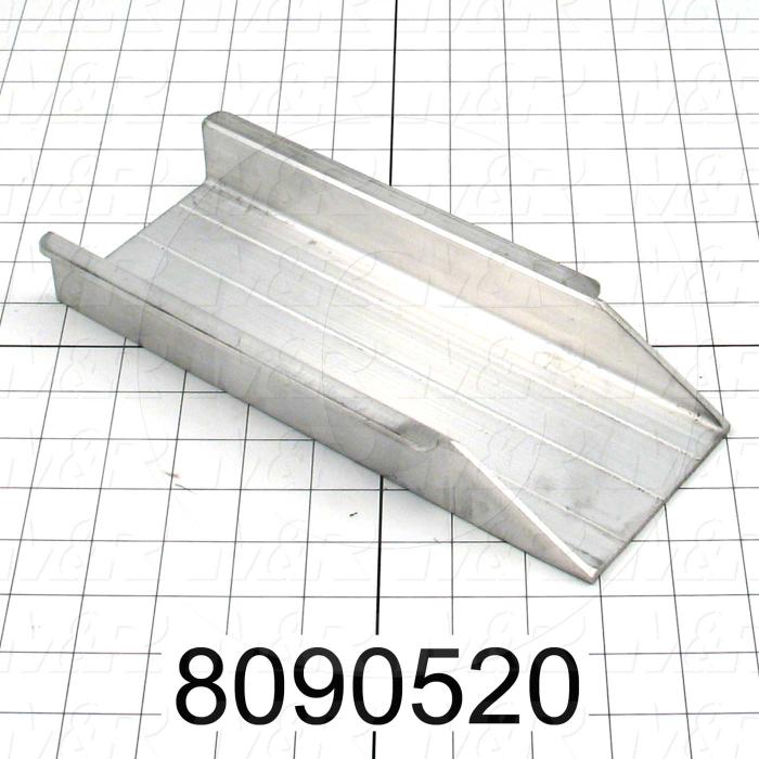 Fabricated Parts, Pallet Attachment Bracket, 10.00 in. Length