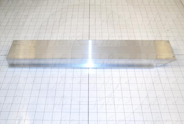 Fabricated Parts, Pallet Attachment Bracket, 19.00 in. Length