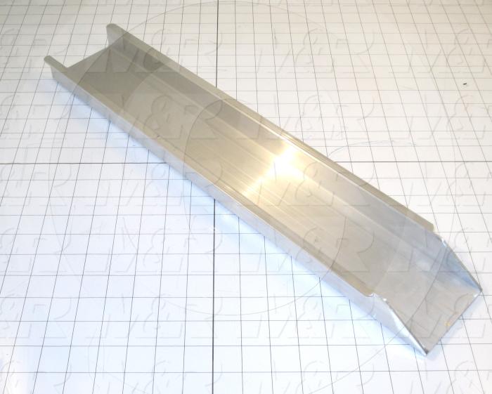 Fabricated Parts, Pallet Attachment Bracket, 19.00 in. Length