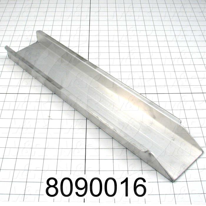 Fabricated Parts, Pallet Attachment Bracket, 20.00 in. Length