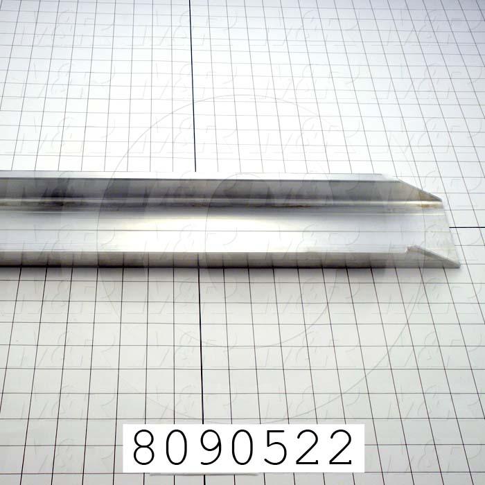 Fabricated Parts, Pallet Attachment Bracket, 22.00 in. Length