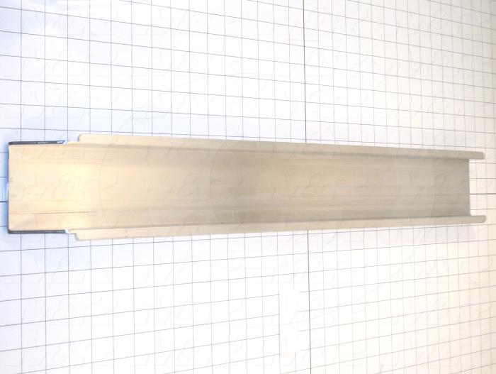 Fabricated Parts, Pallet Attachment Bracket, 28.50 in. Length