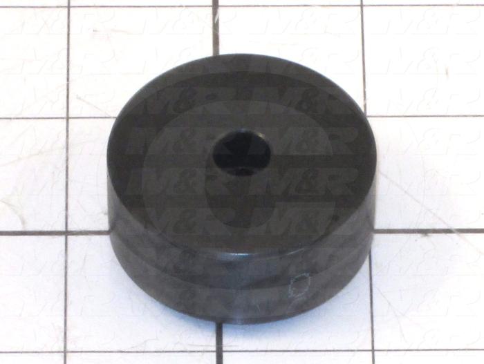 Fabricated Parts, Pallet Back Bumper, 0.71 in. Width, 1.75 in. Diameter