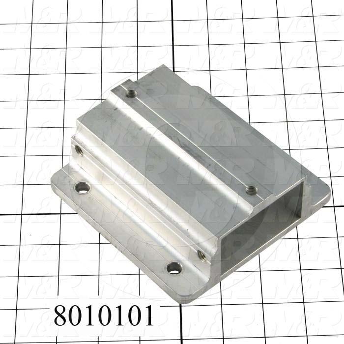 Fabricated Parts, Pallet Base, 6.00 in. Length, 5.88 in. Width, 2.18 in. Height