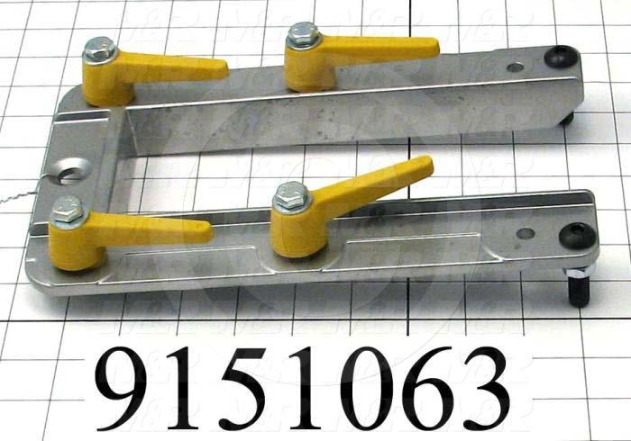 Fabricated Parts, Pallet Base Assembly, 10.00 in. Length, 6.13 in. Width, 1.47 in. Height