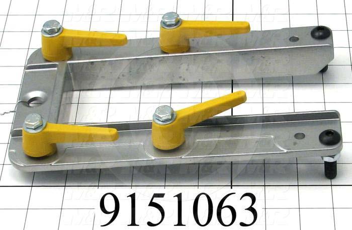 Fabricated Parts, Pallet Base Assembly, 10.00 in. Length, 6.13 in. Width, 1.47 in. Height