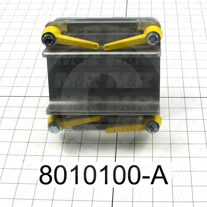 Fabricated Parts, Pallet Base Assembly, 6.00 in. Length, With Locking Cams