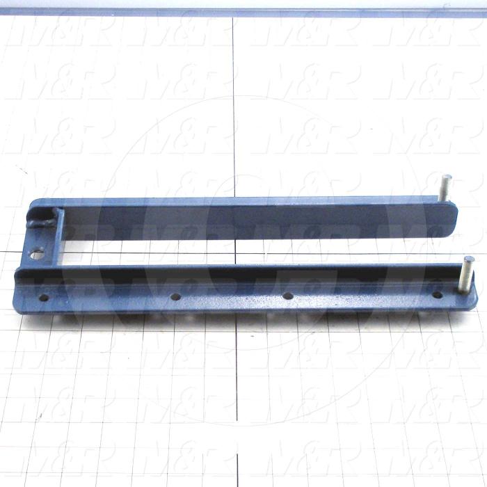 Fabricated Parts, Pallet Base Machined, 15.00 in. Length, 5.50 in. Width, 1.00 in. Height
