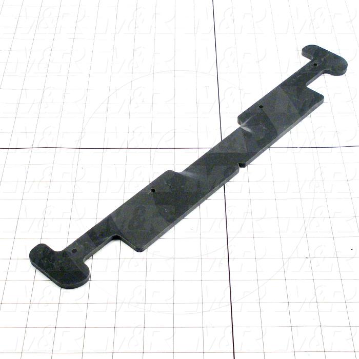 Fabricated Parts, Pallet Extension Front, 18.00 in. Length, 3.00 in. Width, 0.25 in. Thickness