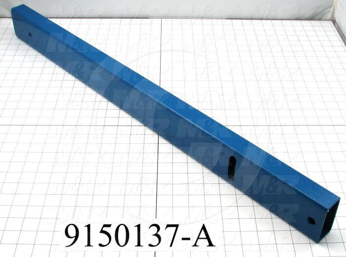 Fabricated Parts, Pallet Stop Channel  Mtg Bracket, 33.42 in. Length, 3.00 in. Width, 1.50 in. Height
