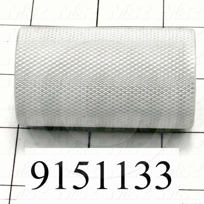 Fabricated Parts, Pallet Stop Knob, 2.38 in. Length, 1.38 in. Diameter