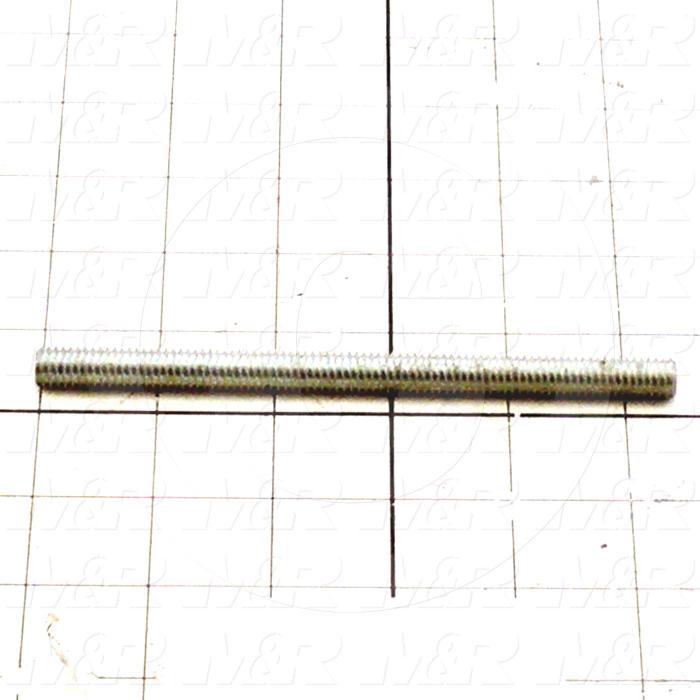 Fabricated Parts, Pallet Stop Lift Screw, 5.50 in. Length, 0.63 in. Diameter