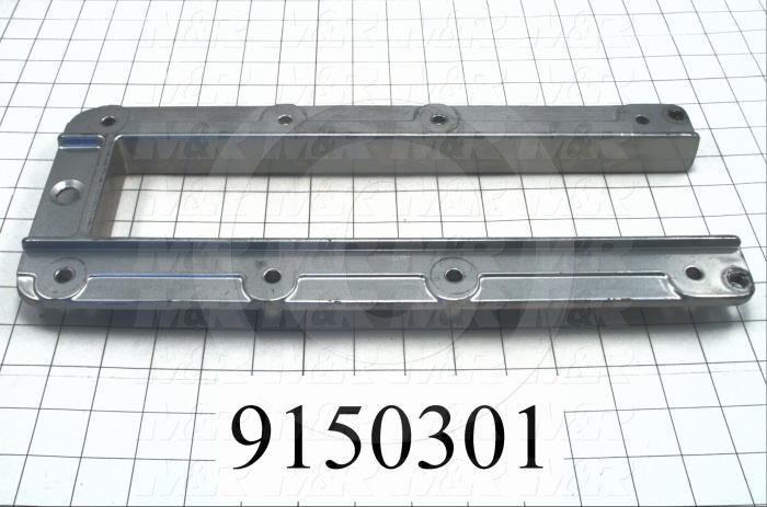 Fabricated Parts, Pallet Support Bracket, 15.00 in. Length, 6.14 in. Width, 1.18 in. Height