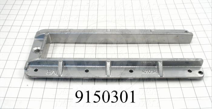 Fabricated Parts, Pallet Support Bracket, 15.00 in. Length, 6.14 in. Width, 1.18 in. Height