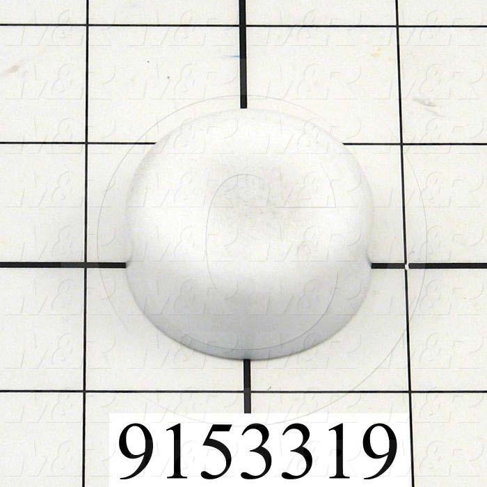 Fabricated Parts, Pallet Support Pad, 1.50 in. Diameter, 0.75 in. Thickness