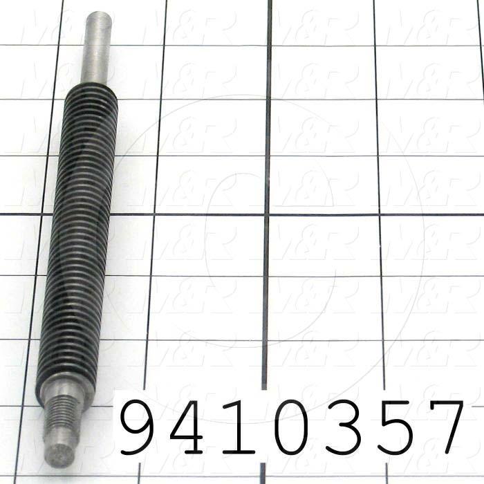Fabricated Parts, Peel Adjasting Screw, 7.14 in. Length, 1/2-10 Acme RH Thread Size