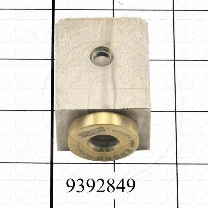 Fabricated Parts, Peel Adjusting Block, 1.75 in. Length, 1.25 in. Width, 1.50 in. Height