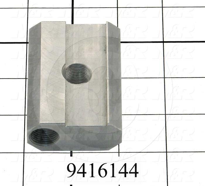Fabricated Parts, Peel Bracket Insert, 2.50 in. Length, 1.62 in. Width, 1.98 in. Height