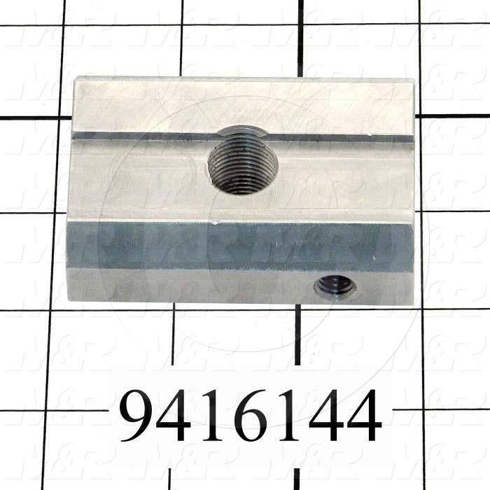 Fabricated Parts, Peel Bracket Insert, 2.50 in. Length, 1.62 in. Width, 1.98 in. Height
