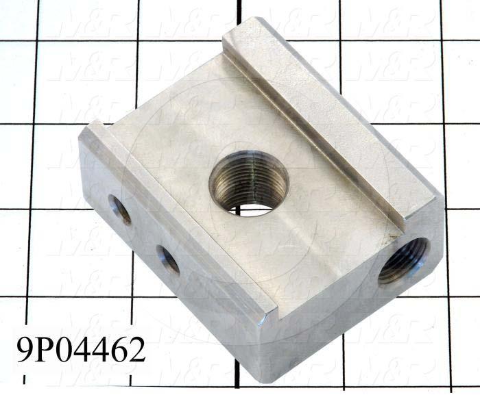 Fabricated Parts, Peel Bracket Insert, 2.75 in. Length, 1.25 in. Width, 2.25 in. Height