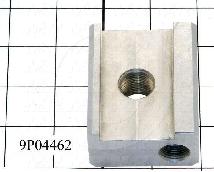 Fabricated Parts, Peel Bracket Insert, 2.75 in. Length, 1.25 in. Width, 2.25 in. Height