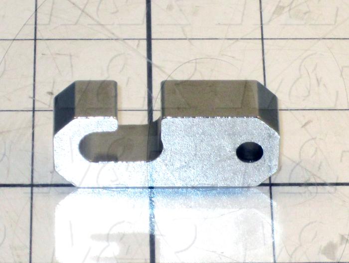 Fabricated Parts, Peel Chain Hook 1.88", 1.87 in. Length, 0.75 in. Width, 0.50 in. Thickness, Break All Sharp Corners