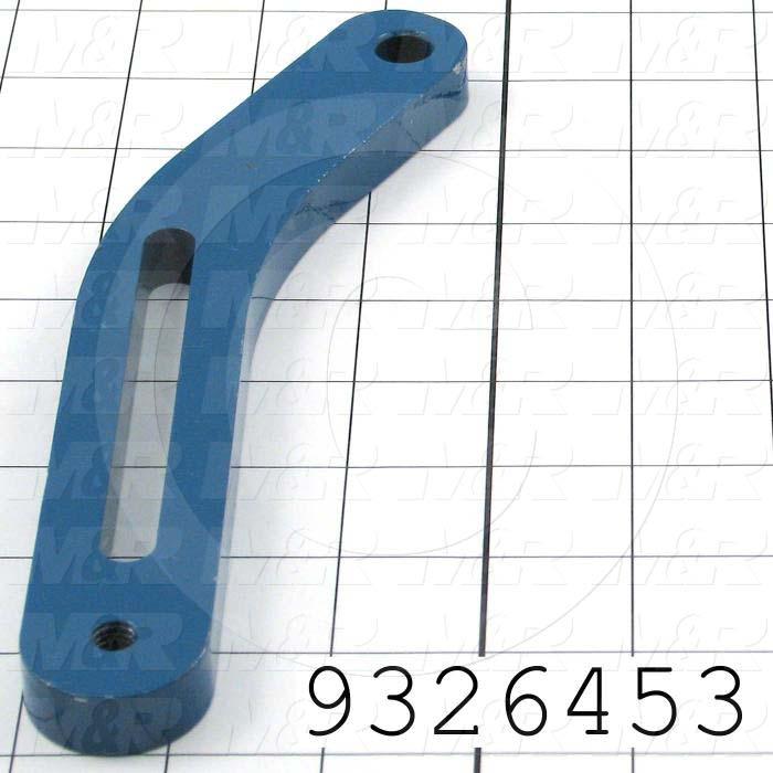 Fabricated Parts, Peel Lever, 8.24 in. Length, 2.75 in. Width, 0.50 in. Thickness
