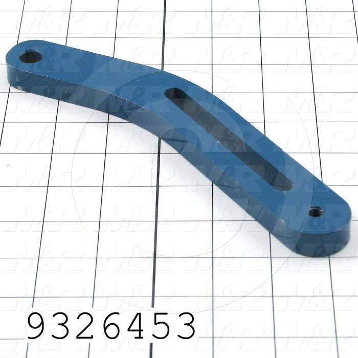 Fabricated Parts, Peel Lever, 8.24 in. Length, 2.75 in. Width, 0.50 in. Thickness