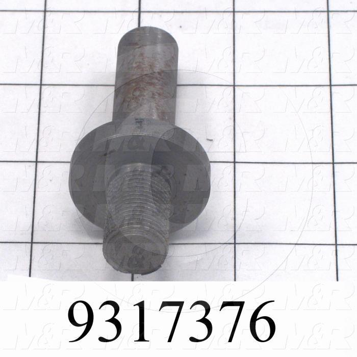 Fabricated Parts, Peel Pivot Shaft Ls, 3.06 in. Length, 1.37 in. Diameter