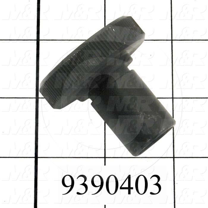 Fabricated Parts, Peel Regulator Knob, 1.71 in. Length, 1.75 in. Diameter