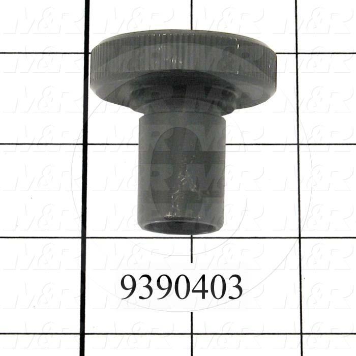 Fabricated Parts, Peel Regulator Knob, 1.71 in. Length, 1.75 in. Diameter
